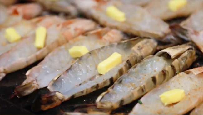 Main Course, Prawns, Cooking